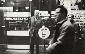 George Hoellering at the Academy Cinema George Hoellering at the Academy Cinema