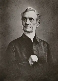 Portrait of George Muller Print, 1805-1898
