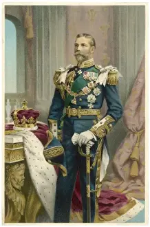 Vintage Royal Portraits Online Prints: GEORGE V 1902