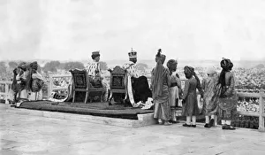 George V and Mary, Coronation Durbar, Delhi, India George V and Mary, Coronation Durbar, Delhi, India