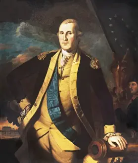 George Washington Oil on Canvas Print