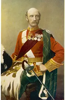 Print of Sir George Stuart White, defender of Ladysmith