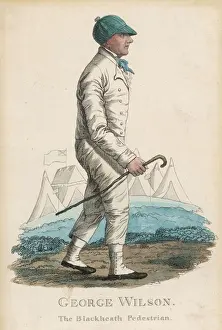 Print of George Wilson, The Blackheath Pedestrian