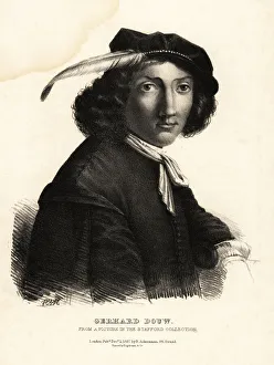 Gerhard Douw or Gerrit Dou, Dutch artist Gerhard Douw or Gerrit Dou, Dutch artist
