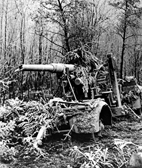 German Artillery Gun, Second World War, 1945 German Artillery Gun, Second World War, 1945