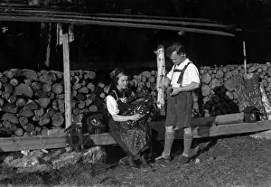 Early 1930s German Cuckoo Clock Makers Print
