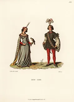 German costumes of the late 15th century German costumes of the late 15th century