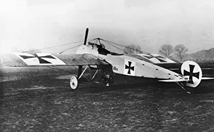 German Fokker E I fighter plane, WW1 German Fokker E I fighter plane, WW1