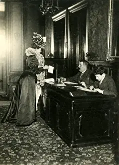German Post Office Print circa 1900