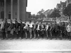Germany Historical Images Prints: German Schoolboys