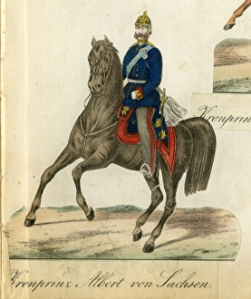 German scrap, Crown Prince Albert von Sachsen German scrap, Crown Prince Albert von Sachsen