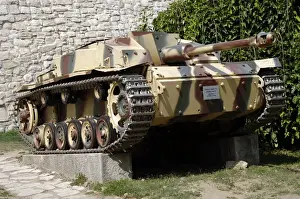 German Tank Print, Military Museum Exterior, Belgrade