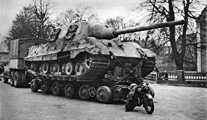 German tank destroyer Jagdtiger 1946 German tank destroyer Jagdtiger 1946