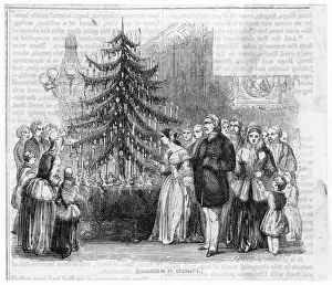 German Christmas Tree Decorations Prints: German Tree