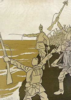 WWI Historical Images Online Prints: Germans / Attack England?
