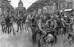 WWI German Soldiers Prints: Germans in Li觥