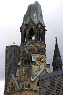 Germany. Berlin. Kaiser Wilhelm Memorial Church. 1891-1895 Germany. Berlin. Kaiser Wilhelm Memorial Church. 1891-1895