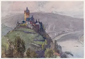Cochem Castle Prints: Germany / Cochem 1912