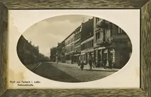 Street Scene In Germany Prints: Germany - Forbach