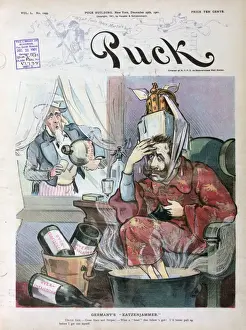 Puck Magazine Illustrations Online Prints: Germanys Katzenjammer