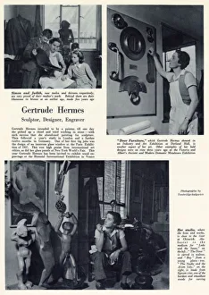 Gertrude Hermes - Sculptor, Designer, Engraver Gertrude Hermes - Sculptor, Designer, Engraver