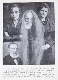 Spirit Photography Prints: Ghost writing