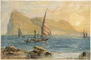 Sailing Boat Images Prints: Gibraltar / Whymper