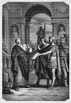 Renaissance Artwork For Sale Prints: Giordanus Refuses