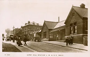 Gipsy Hill railway station, south London Gipsy Hill railway station, south London
