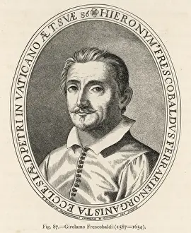 Baroque Composer Prints: Girolamo Frescobaldi