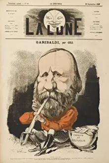 Italian History Figures Prints: Giuseppe Garibaldi