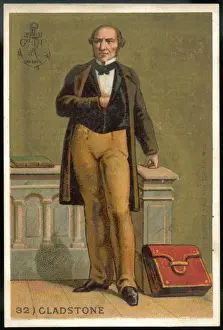 William Ewart Gladstone Portrait Prints: Gladstone, Full Length