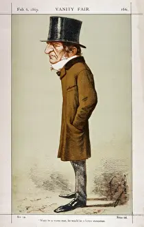 Politic Prints: Gladstone Print - British statesman portrait