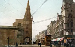 Glasgow Street Scene Prints: Glasgow, Trongate