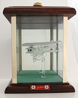 Glass model of a German Fokker triplane Glass model of a German Fokker triplane