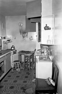 GLC-LFB Fire investigation evidence photograph GLC-LFB Fire investigation evidence photograph