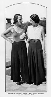 Gloria Vanderbilt and Mrs Benjamin Thaw Gloria Vanderbilt and Mrs Benjamin Thaw