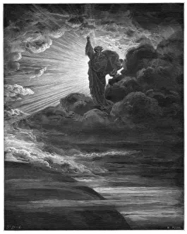 Christian Artwork Prints: God Creates Light / Dore