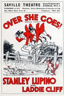 Over She Goes! musical tantivy, Saville Theatre, Shaftesbury Avenue, London Over She Goes! musical tantivy, Saville Theatre, Shaftesbury Avenue, London
