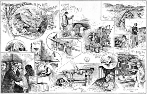 The Gold Mines of Mount Morgan, Wales, 1888 The Gold Mines of Mount Morgan, Wales, 1888