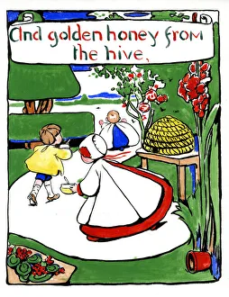 And golden honey from the hive, by Minnie Asprey And golden honey from the hive, by Minnie Asprey
