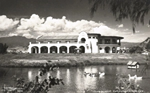 Golf Club building in Cuernavaca, Morelos, Mexico Golf Club building in Cuernavaca, Morelos, Mexico
