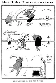 More Golfing Notes, by William Heath Robinson