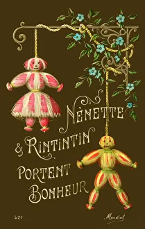 Good Luck Charms of Nenette and Rintintin bring good luck Good Luck Charms of Nenette and Rintintin bring good luck