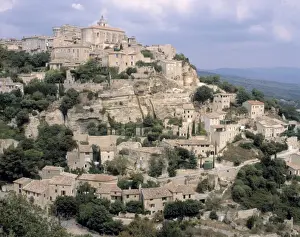 French Resistance History Prints: Gordes