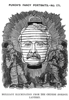 Historical Figures Of China Prints: Gordon in Punch