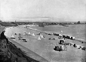 Gorleston-on-sea Print, Norfolk Coast 1895