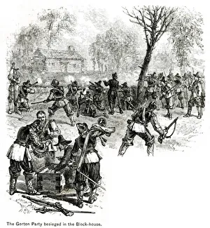 The Gorton Party Attacked at Shawomet The Gorton Party Attacked at Shawomet