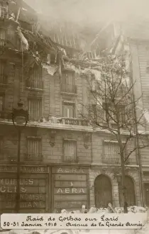 Great War Aviation History Prints: Gotha raid on Paris. First World War