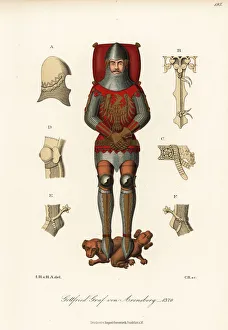 Gottfried Count of Arensberg, 14th century armour Gottfried Count of Arensberg, 14th century armour